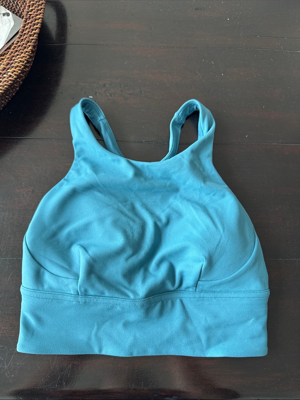 Lululemon Wunder Train Teal Bra